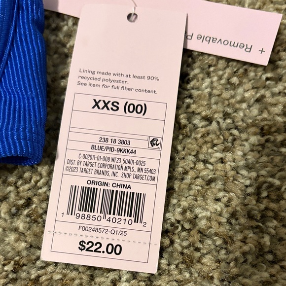 Wild Fable Blue Bikini Set - Picture 7 of 9